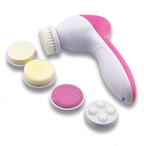 340 -5-in-1 Smoothing Body  Facial Massager (Pink)