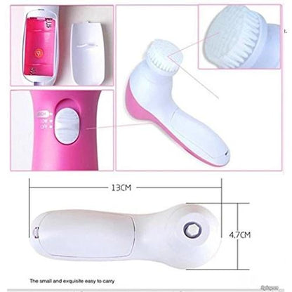 340 -5-in-1 Smoothing Body  Facial Massager (Pink)