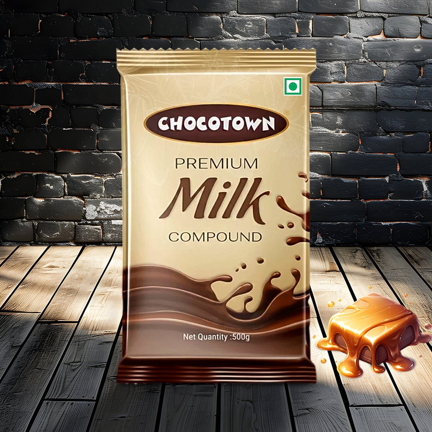 Chocotown Premium Milk Compound Slab (500 Gm)