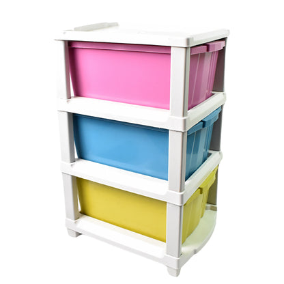 3 Layer Plastic Drawer Storage Organizer (1 Pc)