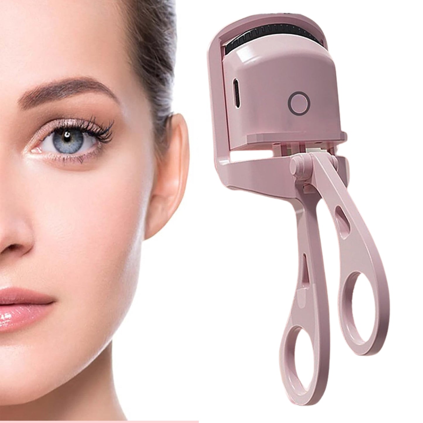 Electric Heated Eyelash Curlers (1 Pc)