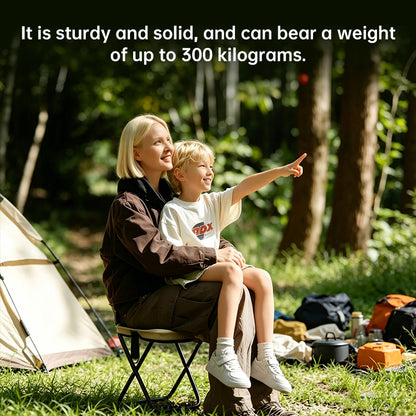 Outdoor Folding Chair, Portable Fishing Chair, Compact Train Stool, Foldable Camping Chair, Mini Camping Bench
