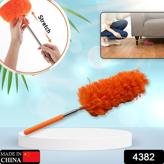 Adjustable Long Handle Microfiber Duster For Cleaning Microfiber Hand Duster Washable Microfiber Cleaning Tool Extendable Dusters For Cleaning Office Car Computer Air Condition Washable Duster