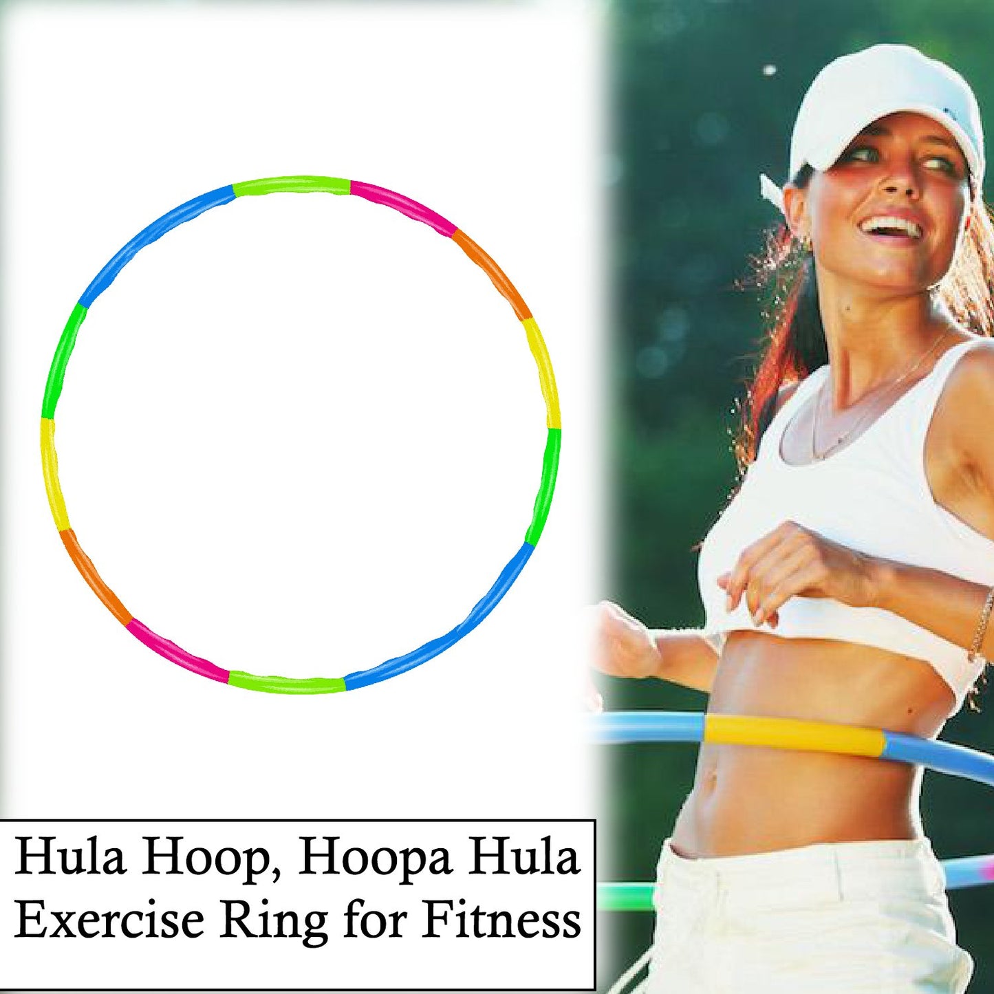 1664 Hula Hoop Hoopa Hula Exercise Ring For Fitness