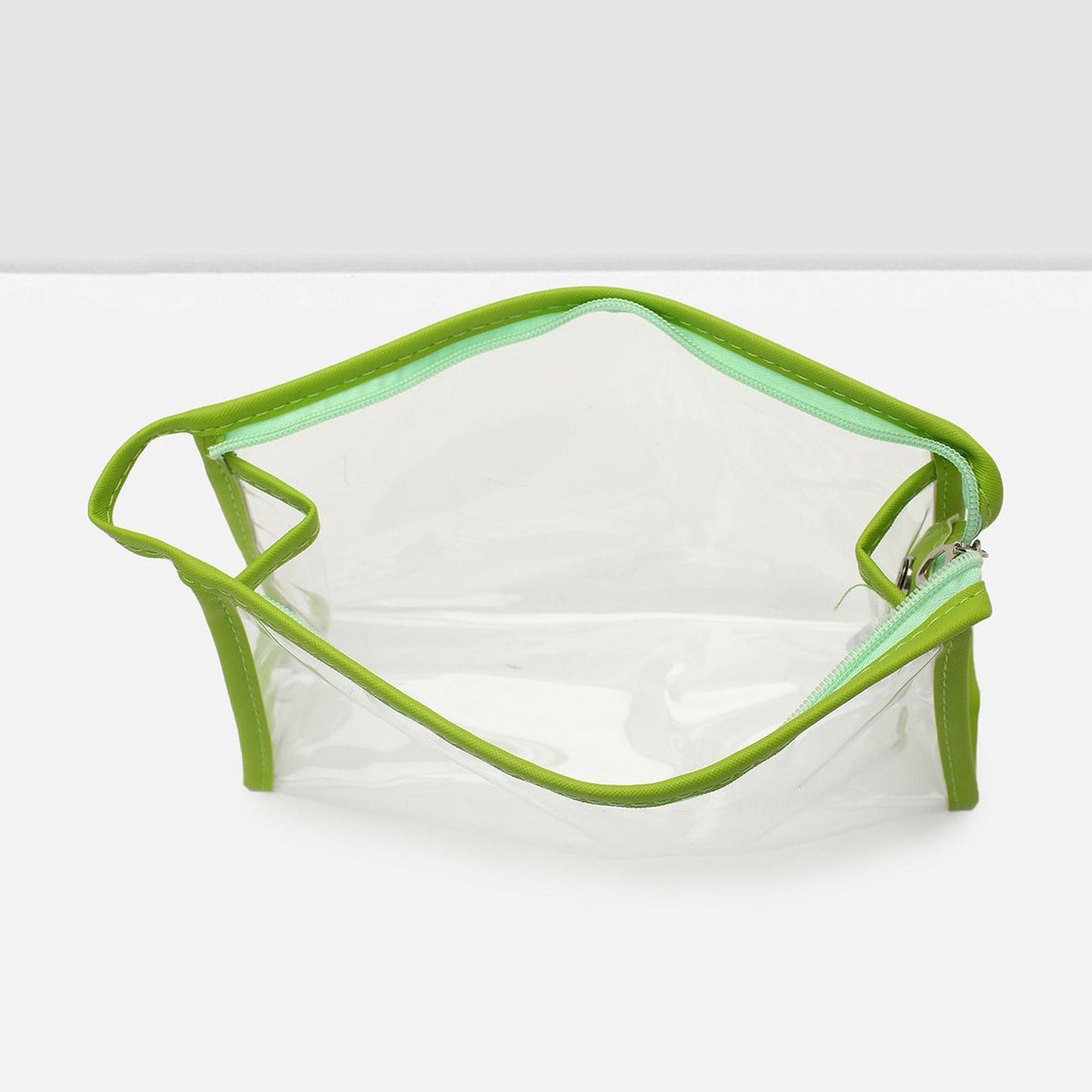 Transparent Zipper Closing Pouch (1 Pc)