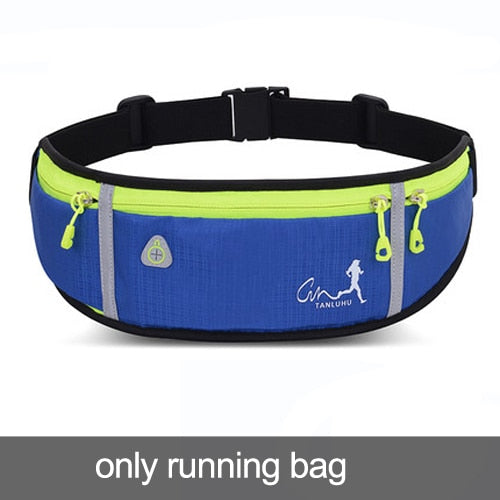 Professional Outdoor Running Bag Phone anti-theft Pack Running Belt waist Bags Waterproof Belt Men Women Gym With Water Bottle