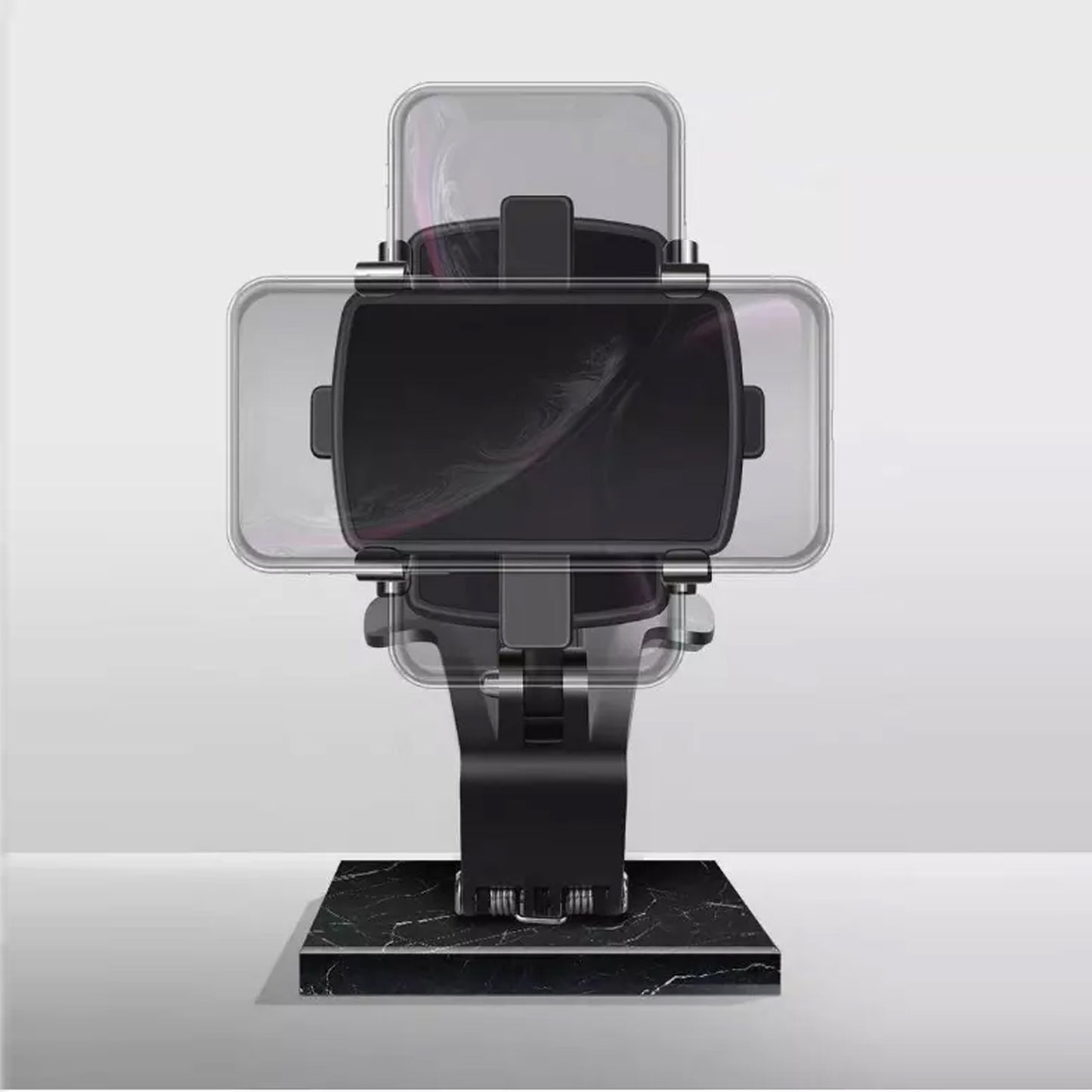 6280 Car Mobile Phone Holder Mount Stand With 180 Degree. Stable One Hand Operational Compatible With Car Dashboard.