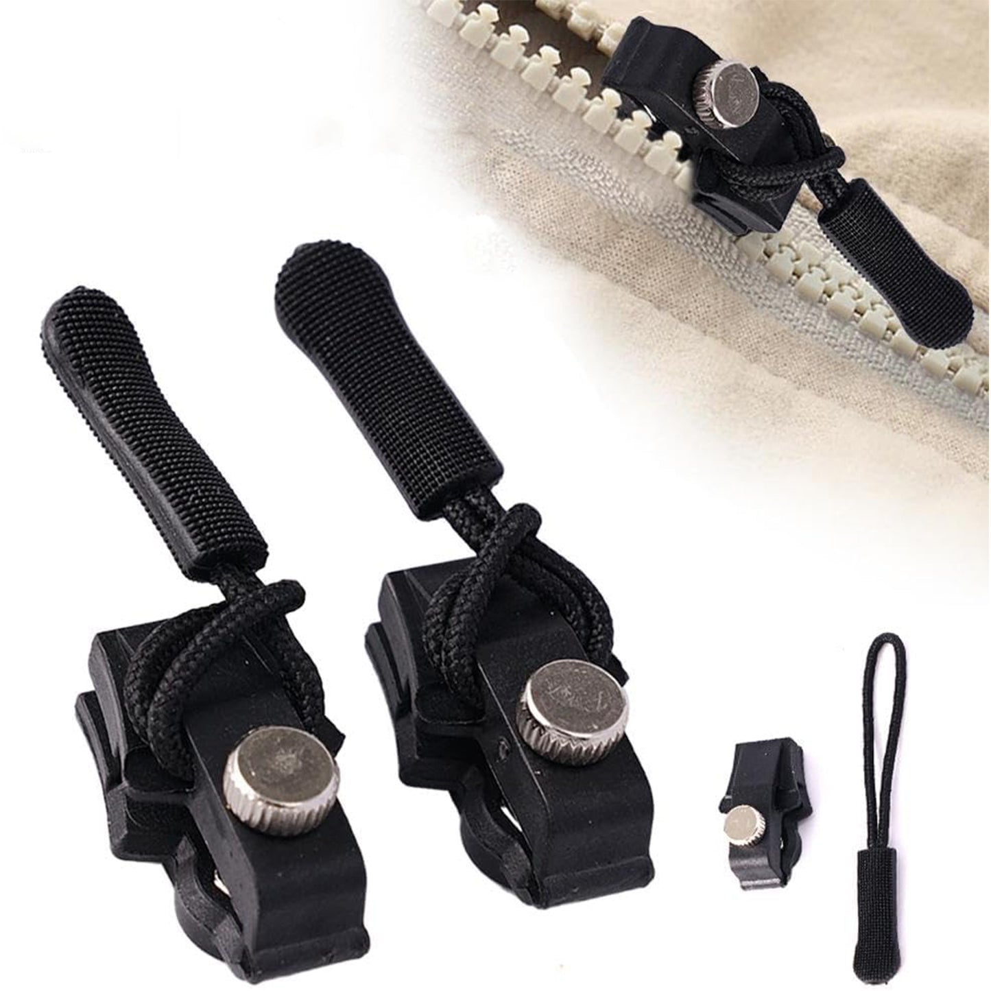 Portable Universal Detachable Zipper Slider (1 Pc  Big)