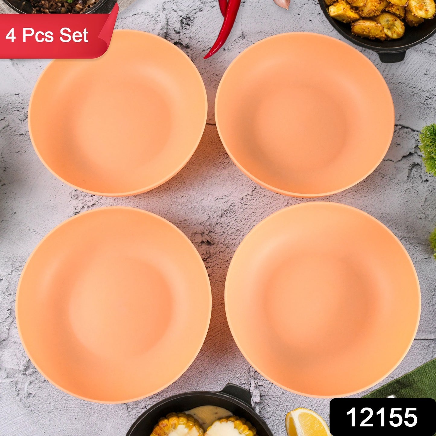 Dog Food Bowl For Dogs  Pets Dog Bowl Large (4 Pc)