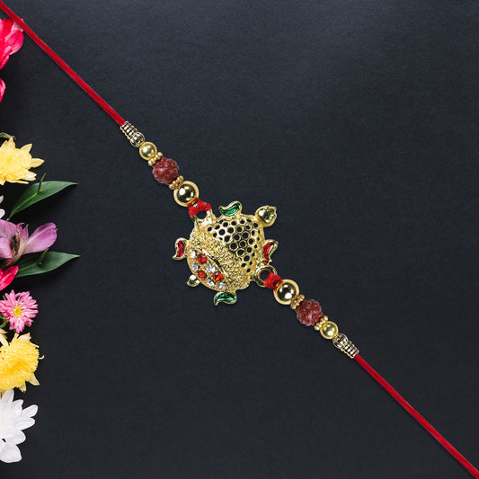 Traditional Tortoise Charm Rakhi