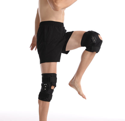 1Pcs Aluminum Alloy Bracket Support Knee Pad Magic Belt Compression Knee Pad Hinge Hinge Fixed Knee Pad