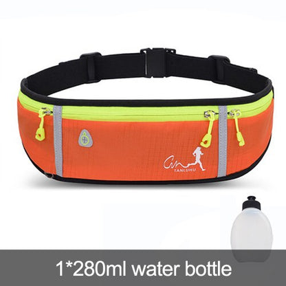 Professional Outdoor Running Bag Phone anti-theft Pack Running Belt waist Bags Waterproof Belt Men Women Gym With Water Bottle