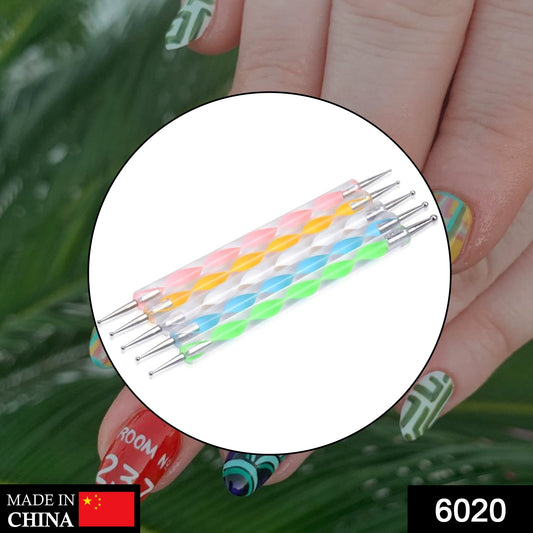 6020 Nail Art Point Pen And Set Used By Womens And Ladies For Their Fashion Purposes.