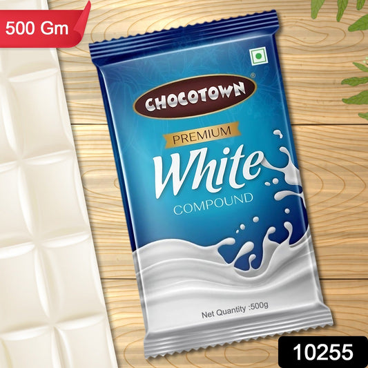 Chocotown Premium White Choco Compound Slab 500gm