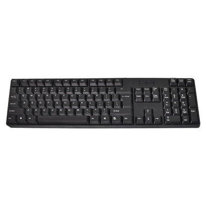 Wired Usb Keyboard 107 Keys  Mouse Set (2 Pc Set)