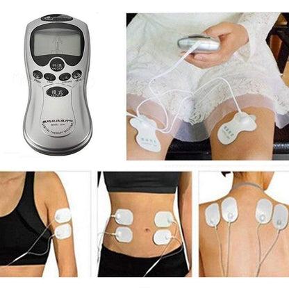 6728  Multifunctional Massager Acupuncture Machine Electric Digital Therapy Neck Back Mane Massage Electronic Pulse Full Body Massager Therapy Pulse Muscle Relax Massager  Meridian 2 Electrode Pads  Health Care Equipment Massager Set