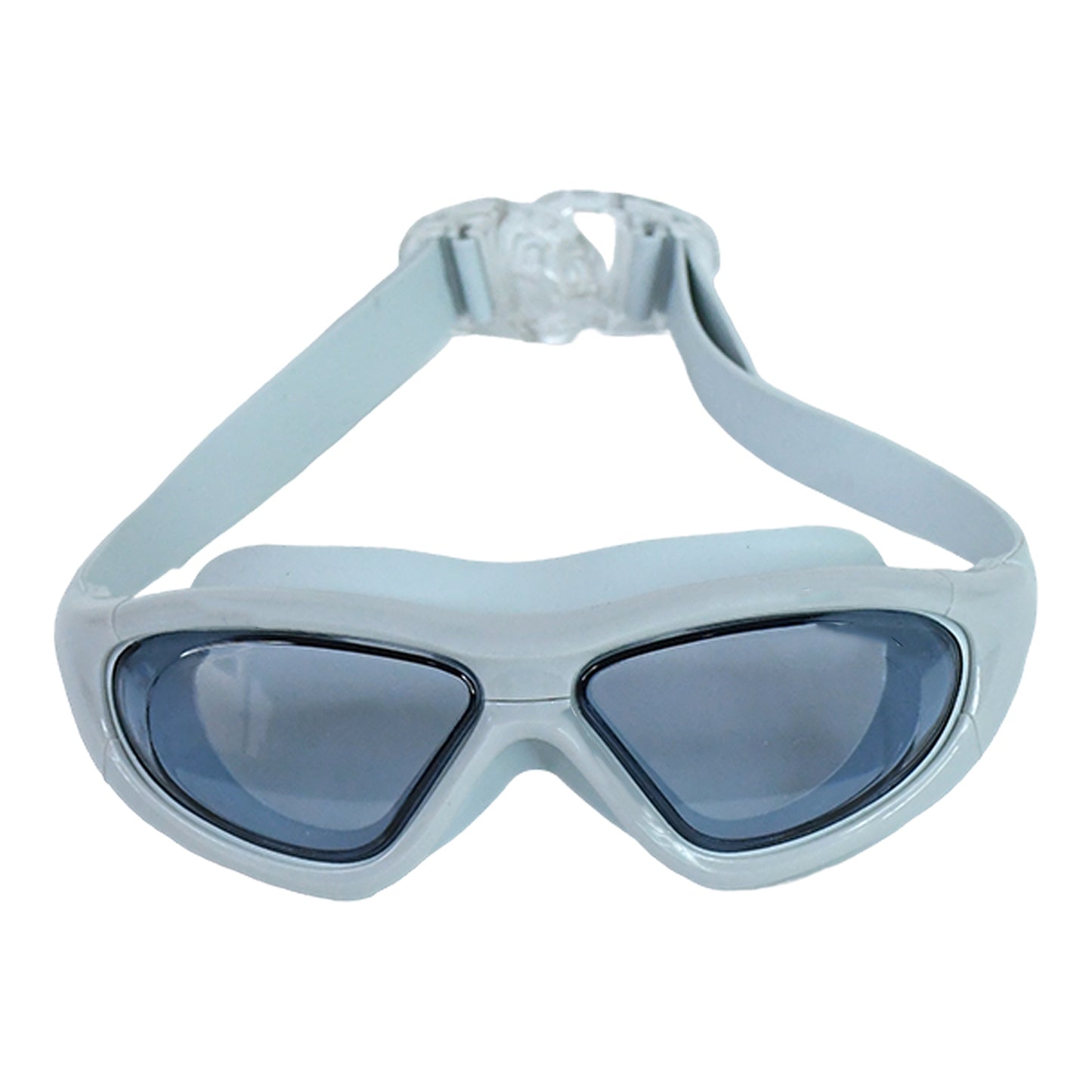 Premium Wide Vision Swimming Goggles With Protective Hard Case (1 Pc)