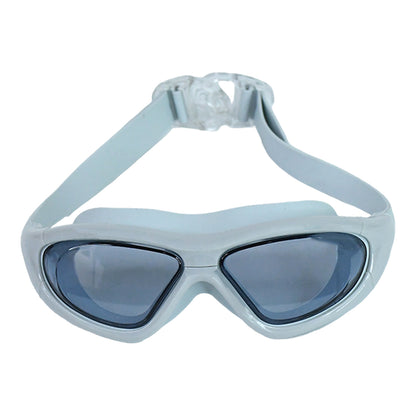 Premium Wide Vision Swimming Goggles With Protective Hard Case (1 Pc)