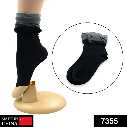 7355 Socks Breathable Thickened Classic Simple Soft Skin Friendly