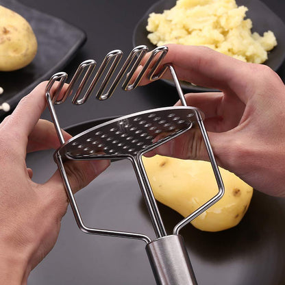 750_stainless Steel Hand Masher (Mash For Dalvegetablepotatobaby Foodpav Bhaji)