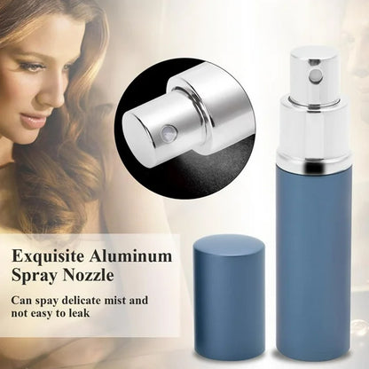 1424 Glass Empty Spray Bottle Refillable Fine Mist Perfume For Sanitizer Travel Beauty Makeup (1 Pc)