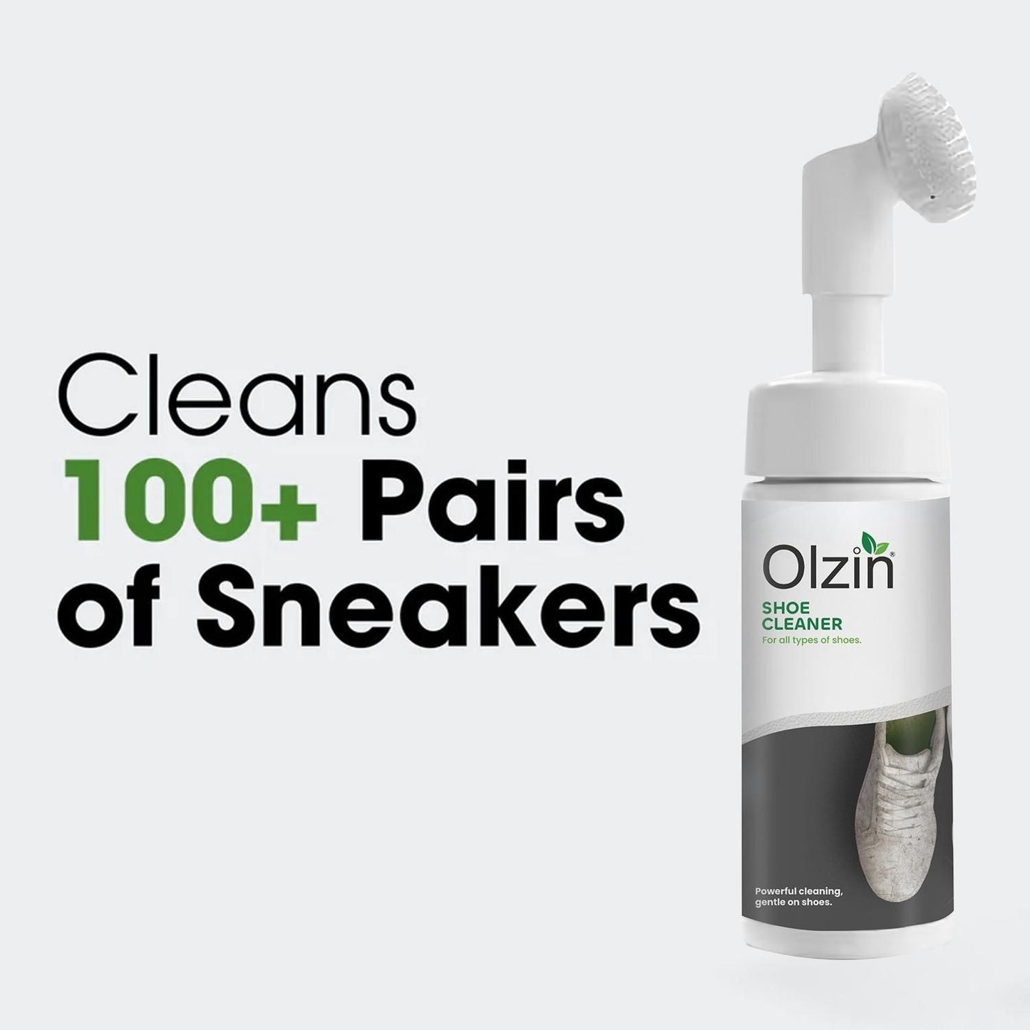 Olzin Shoe Cleners 150ML (Pack of 2)