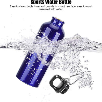 Aluminium Sports Water Bottle 1 Pc (Capacity 500 Ml Approx)