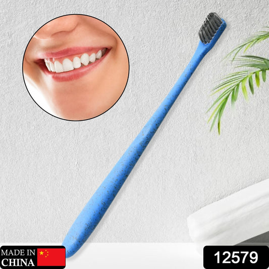 12579 Wheat Straw Toothbrush Women Men Soft-bristle Toothbrush Oral Care Tooth Brush Manual Toothbrush For Deep Cleaning Dental Care (1 Pc)