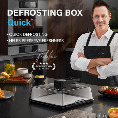Rechargeable Quick Defrosting Tray with Lid