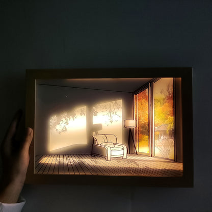 Led Nightpainting Decoration Picture Frame Light (1 Pc  2015 Cm)