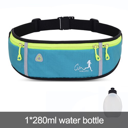 Professional Outdoor Running Bag Phone anti-theft Pack Running Belt waist Bags Waterproof Belt Men Women Gym With Water Bottle
