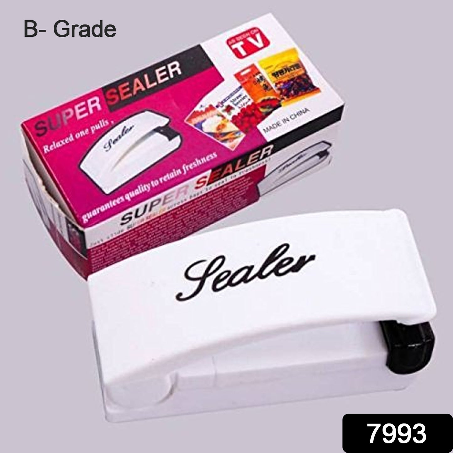 B Grade Multifunctional Household Mini Portable Super Sealer (1 Pc)