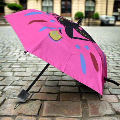 3-fold Sun  Rain Protective Foldable Umbrella (1 Pc)
