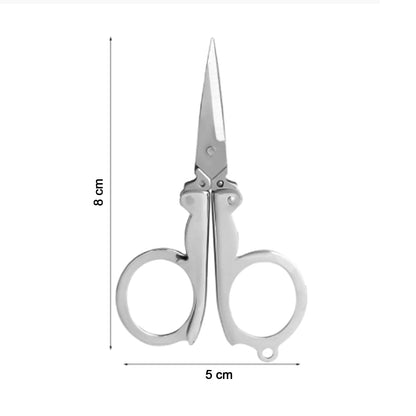 1784 Folding Scissor 3.5inch Used In Crafting And Cutting Purposes For Childrens And Adults.