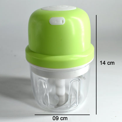 2485 Portable Usb Rechargeable Electric Chopper Fruit Vegetable Onion Chopper Garlic Chopper