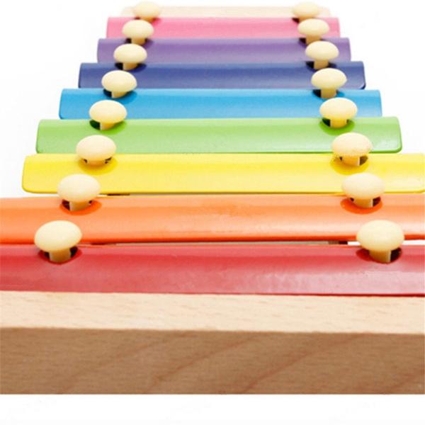 1912 Wooden Xylophone Musical Toy For Children (Multicolor)