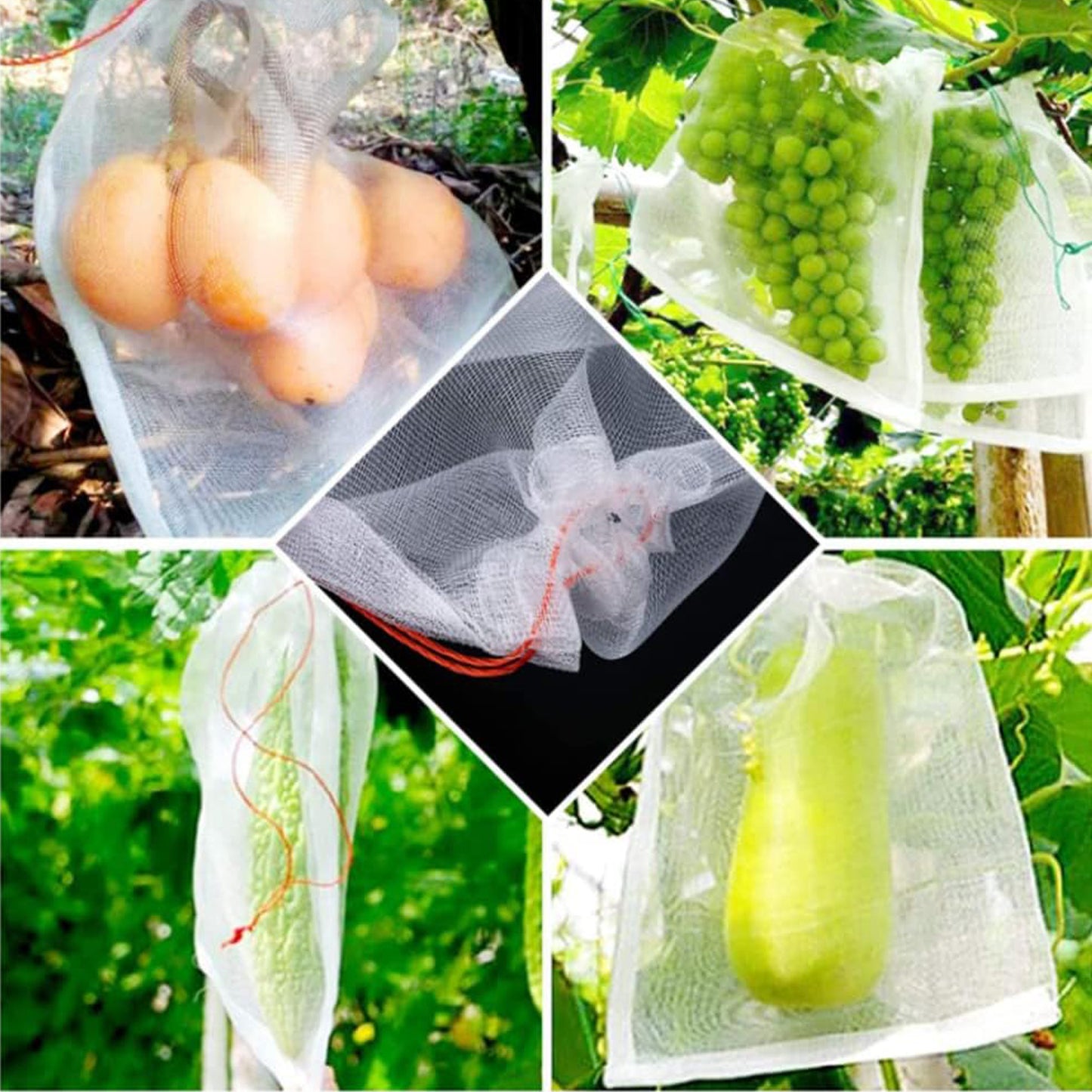 Protective Garden Barrier Cover For Bag Plants Grapes Figs Flowers And Vegetables