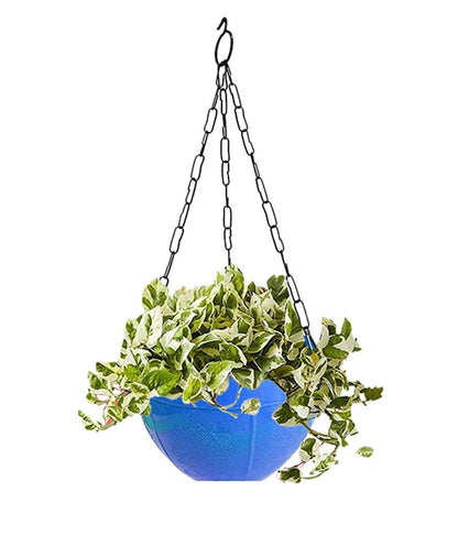 3851 Flower Pot Plant With Hanging Chain For Houseplants Garden Balcony Decoration