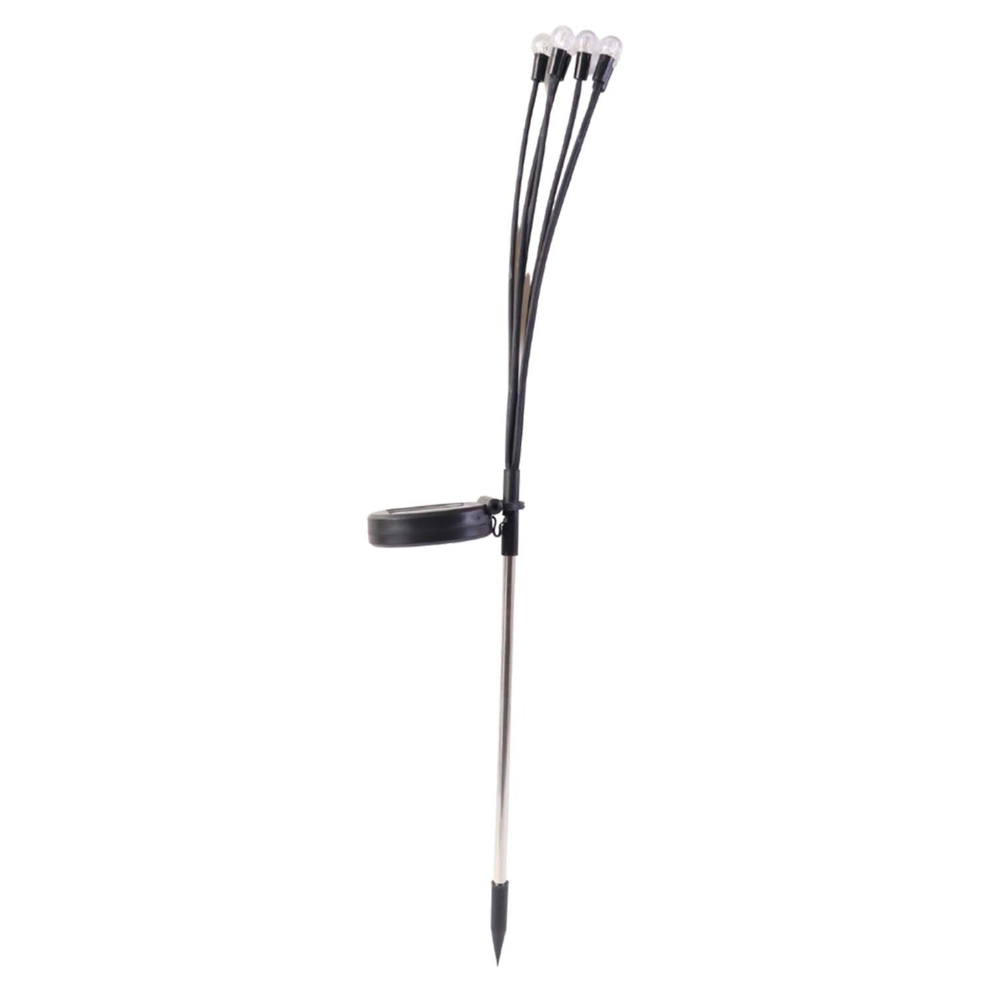 2 Pc Solar Led Garden Stake Firework Lights
