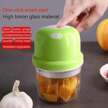 2485 Portable Usb Rechargeable Electric Chopper Fruit Vegetable Onion Chopper Garlic Chopper