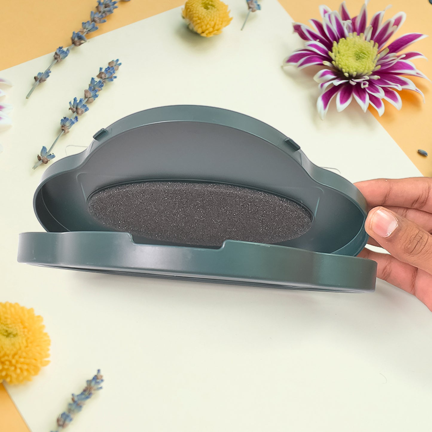 Smartphone  Mobile Stand Waterproof Case Smartphone Stand Case (1 Pc   Gray Colour)