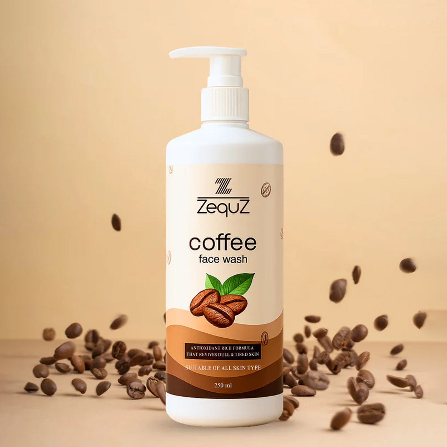 Zequz Coffee Face Wash - (1 Pc  250 Ml)