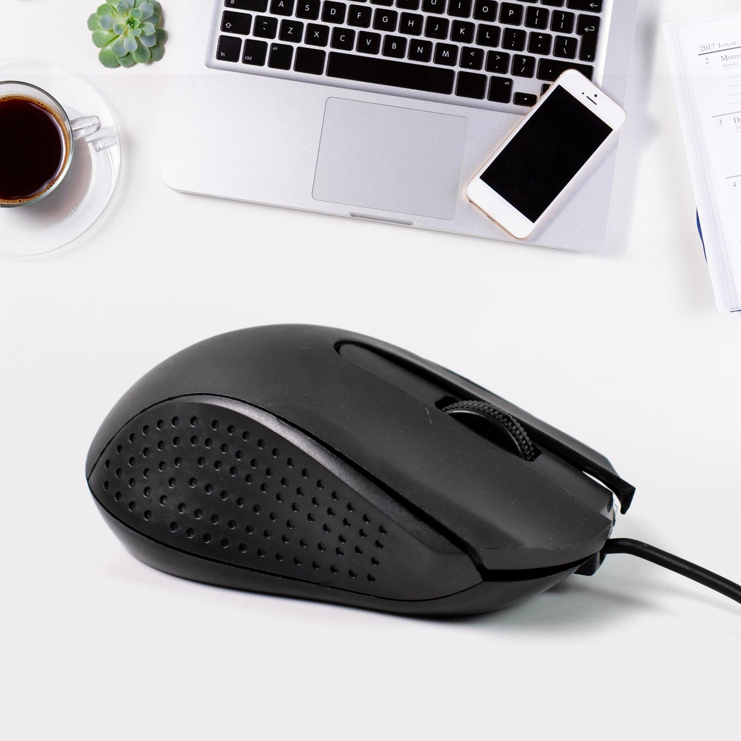 Computer  Laptop Wired Optical Mouse M-022 (1 Pc)