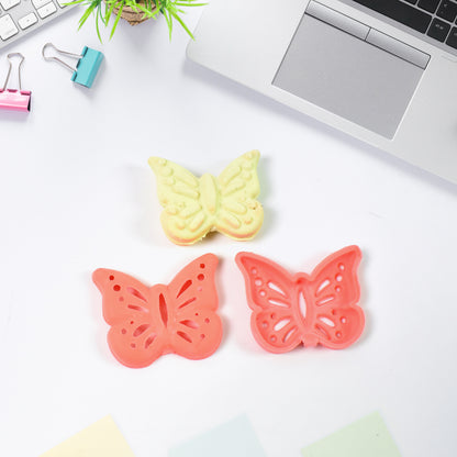 Butterfly Shape Eraser Rubber (1 Pc  Mix Colour  Design)