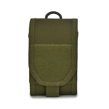Tactical mobile phone waist bag, belt hanging bag, 6-inch waterproof mobile phone bag, multifunctional tactical accessory bag