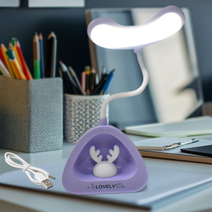 Cute Lovely Led Desk Light Led Lamps Button Control (1 Pc)