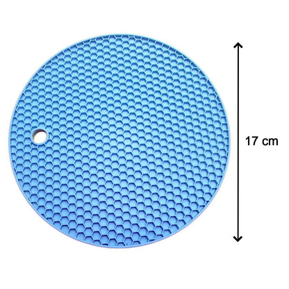 4778 1pc Silicone Hot Mat Used For Breakfast Lunch And Dinner Purposes In Different-different Places.