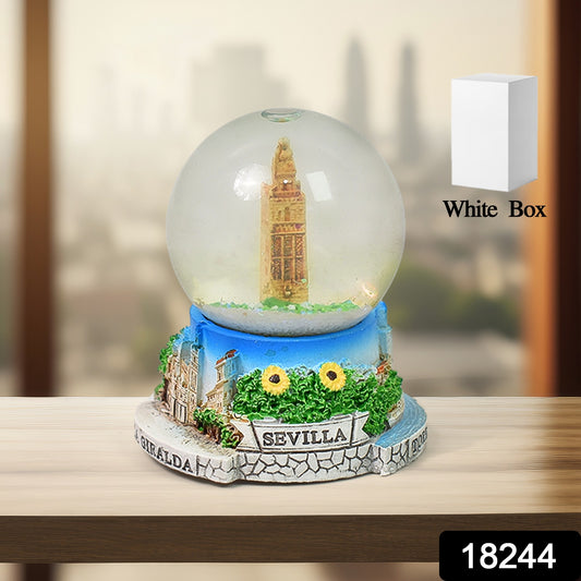 Snow Globes Souvenirs Desk Table Office Decoration (1 Pc)