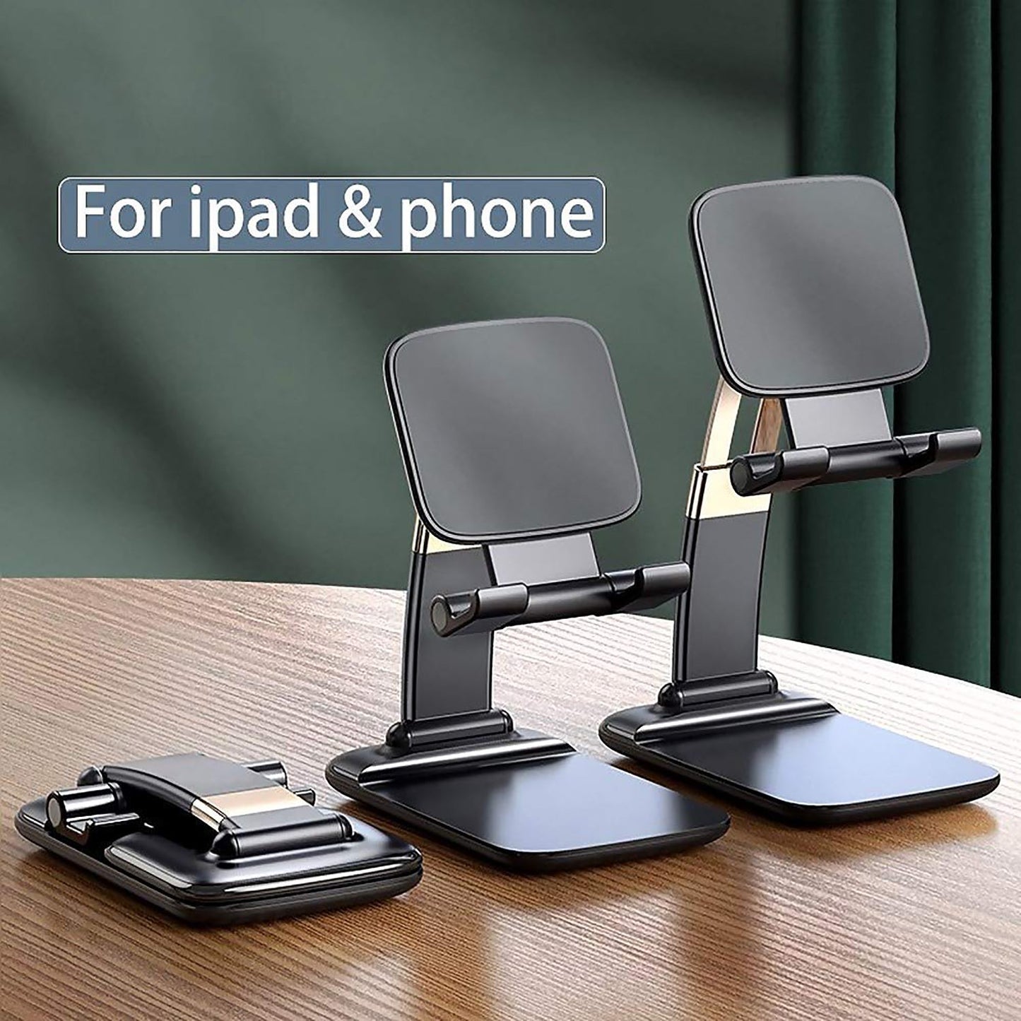 1286 Phone Holder For Table Foldable Universal Mobile Stand For Desk