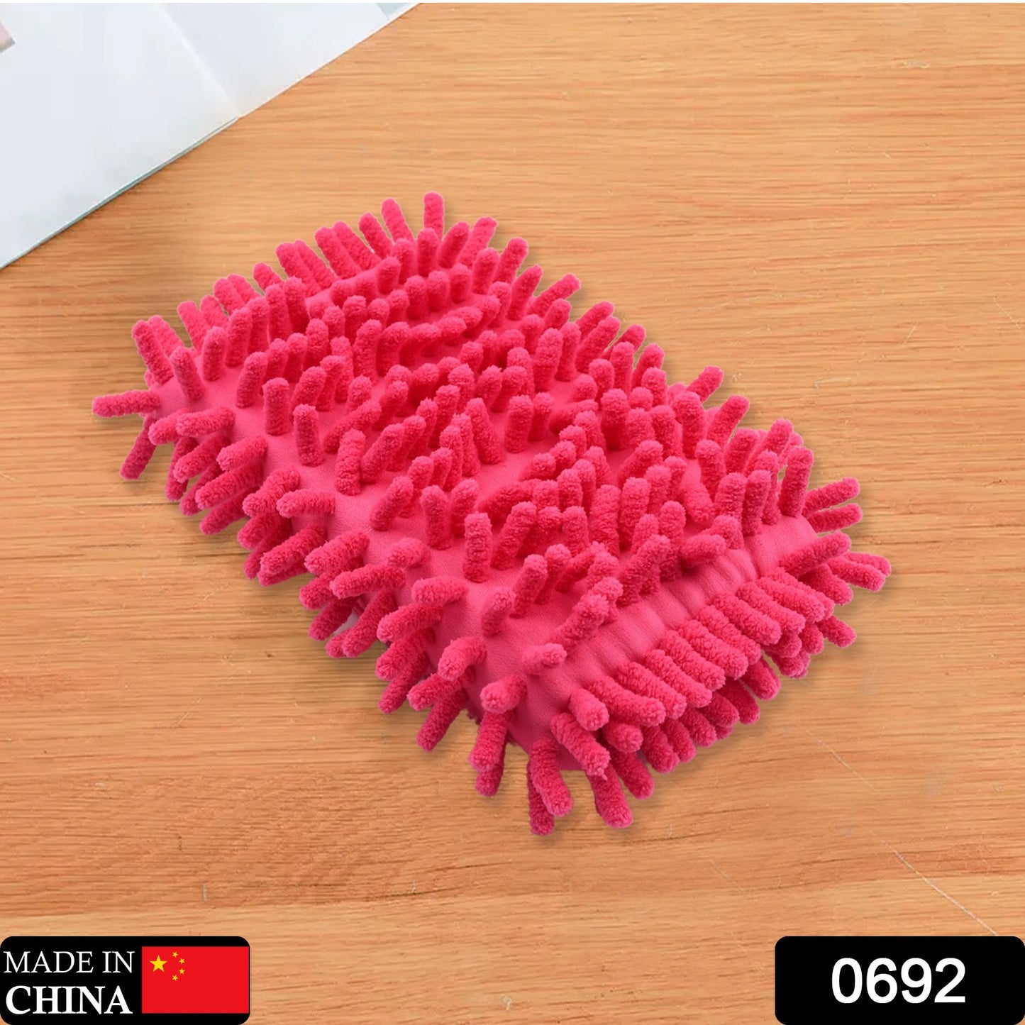 0692 Multipurpose Microfiber Duster Whiteboard Eraser  Washable Dry Eraser Board Eraser Cleaning Sponge For Chalk Classroom Teacher Supplies Home And Office Car Washing Scratch-free Microfiber Brushes